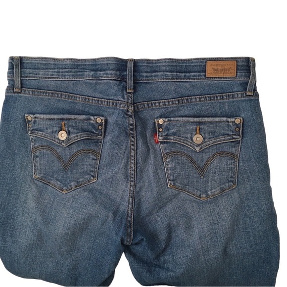 Levi’s 525 Perfect Waist Jeans Capri Length - Picture 6 of 11